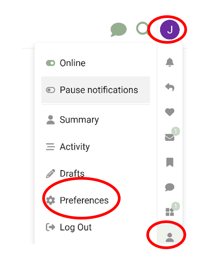 Profile screenshot